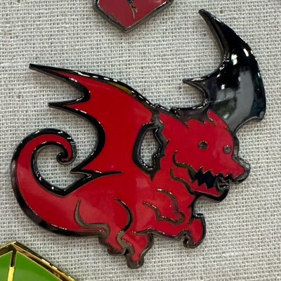 Red Dragon Pin