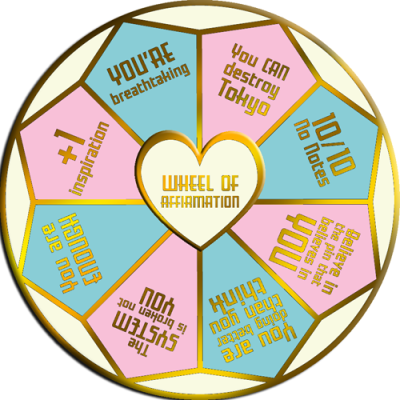 Wheel of Affirmation (PRE-ORDER til March 23)